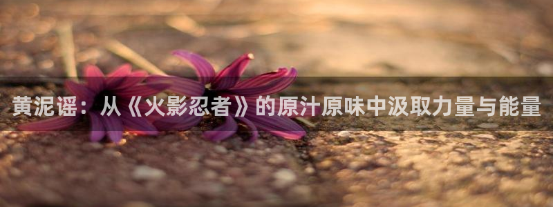 日本里番动漫网：黄泥谣：从《火影忍者》的原汁原味中汲取力量与能量